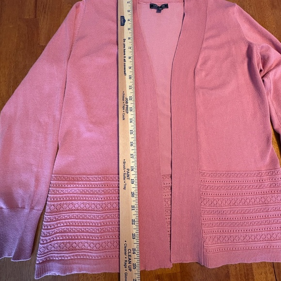 Womens Cardigan Sweater, Size S, Pink, Excellent Condition, Lefty & Me - Picture 6 of 9